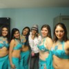 Con nuestra amiga Ana apoyándonos en el concurso.