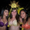 Con mis alumnas Lupita y Cynthia en la fiesta de fusiones. (Foto cortesía de Lupita)
